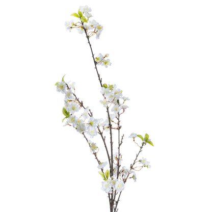 White Cherry Blossom Spray-Per Stem