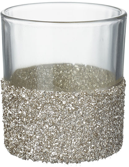 Glitter Tea Light Holder