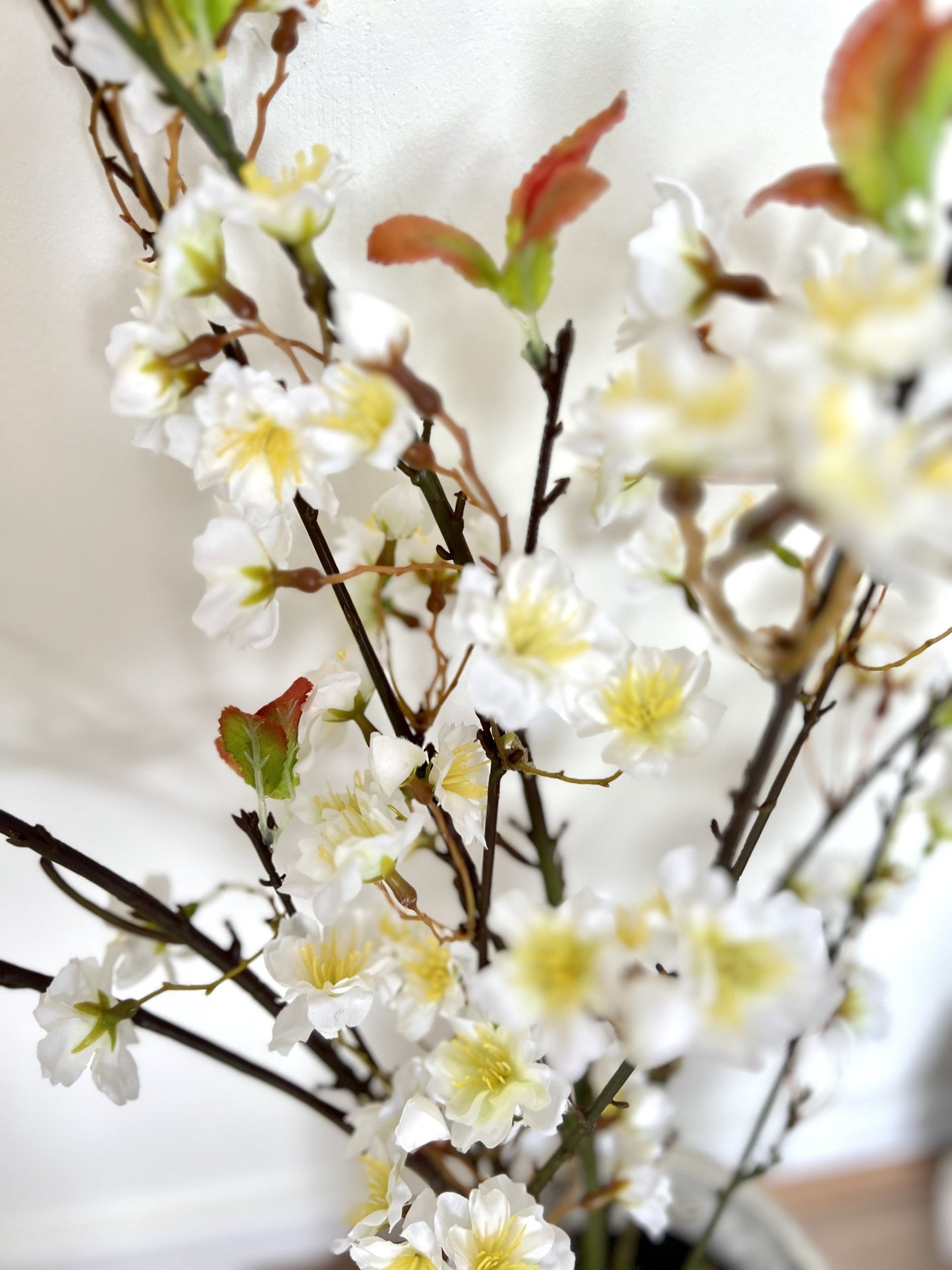 White Cherry Blossom Spray-Per Stem