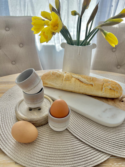 Mojave Glaze Grey Egg Cup