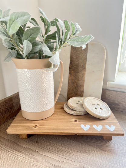 Embossed Leaf Décor Jug