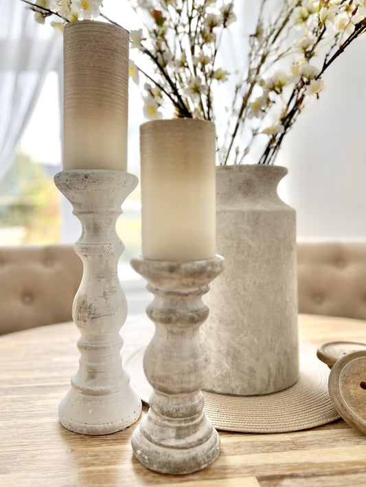 Small Stone Candlestick