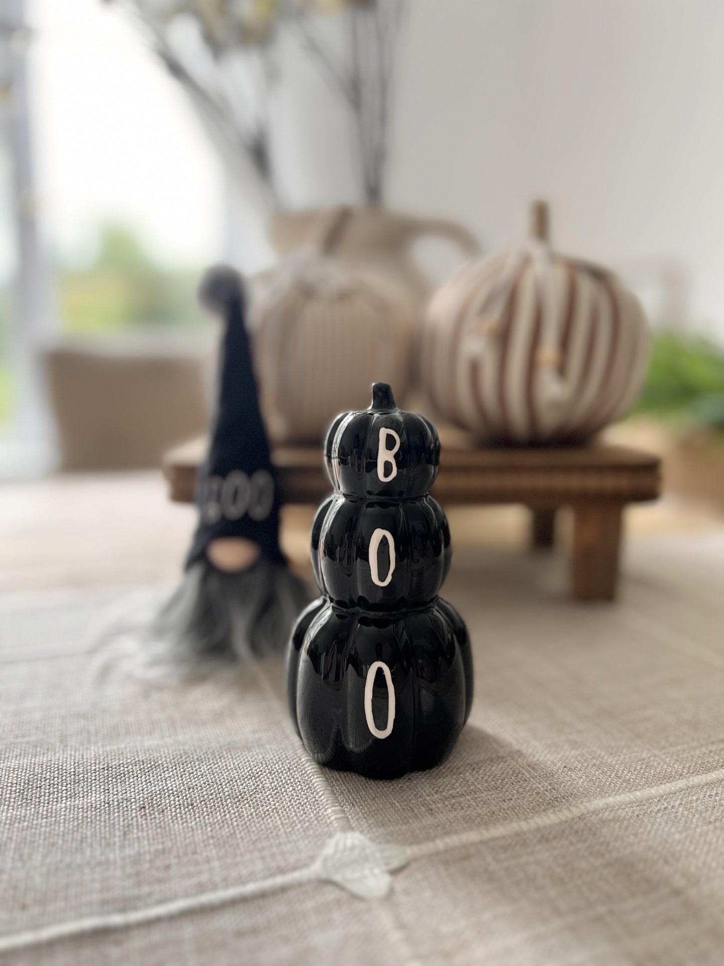 Boo Pumpkin Stack